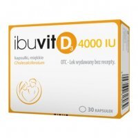 Ibuvit D3 4000 IU, 30 kapsułek odporność LEK