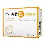 Ibuvit D3 4000 IU, 60 kapsułek odporność LEK