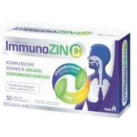 Immunozin C, 30 tabletek pelargonia odporność