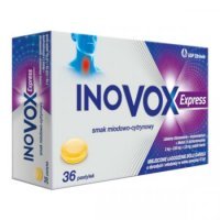 Inovox Express smak miodowo-cytrynowy, 36 pastylek twardych