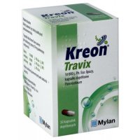 Kreon Travix 10 000 j., 150 mg 50 kaps trzustka