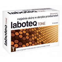 Laboteq Tone, 30 tabletek skóra przebarwienia
