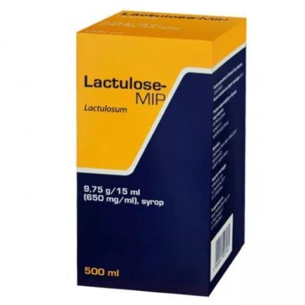Lactulose-MIP syrop, 500 ml przeczyszczające