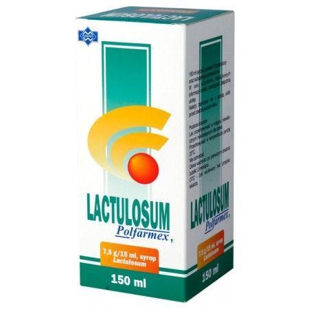 Lactulosum, syrop, 150 g przeczyszczające