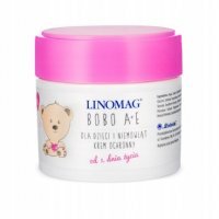 Linomag Bobo A+E, krem ochronny dla dzieci i niemowląt, 50 ml