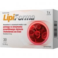 LipiForma cholesterol wątroba 30 kaps LDL serce