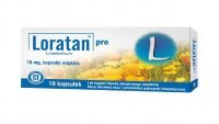 Loratan pro 10 mg, 10 kaps uczulenie alergia