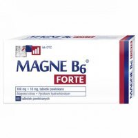 Magne B6 Forte 100 mg + 10 mg 60 tabl powl
