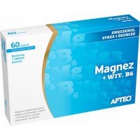 Magnez + Wit. B6 APTEO, 60 tabletek