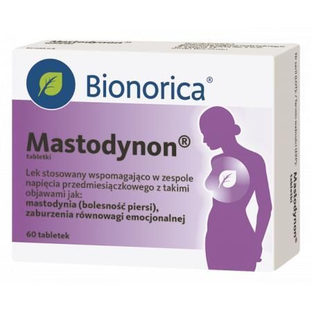 Mastodynon, 60 tabletek. menopauza lek