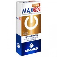 MaxOn Forte 2 tabl. potencja Sildenafil 50 mg!