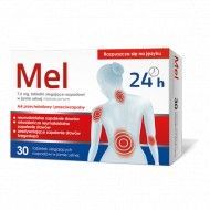MEL 7,5 mg, 30 tabletek ulegających rozpadowi w jamie ustnej stawy mięśnie ból