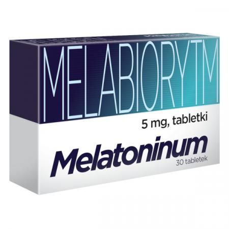 Melabiorytm 5 mg 30 tabl lek melatonina sen noc