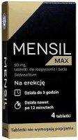 Mensil Max 50 mg 4 tabl do żucia potencja lek