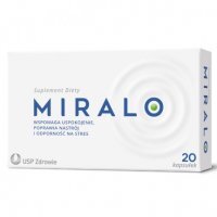 Miralo, 20 kapsułek uspokojenie nastrój stres