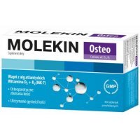 Molekin Osteo, 60 tabletek powlekanych osteoporoza
