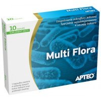 Multi Flora APTEO probiotyk 4 mld 10 kapsułek