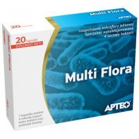 Multi Flora APTEO probiotyk 4 mld 20 kapsułek