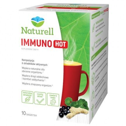 Naturell Immuno Hot, 10 saszetek odporność