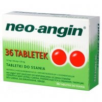 Neo-Angin, 36 tabletek do ssania gardło ból