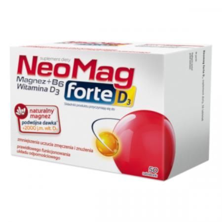 Neomag Forte D3, 50 tabletek