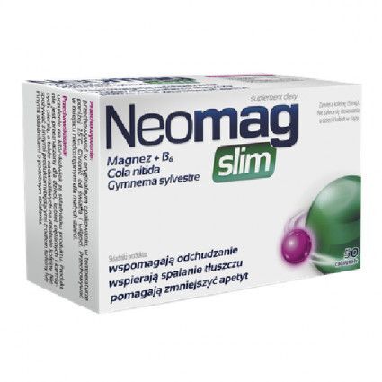 Neomag Slim, 50 tabletek magnez odchudzanie
