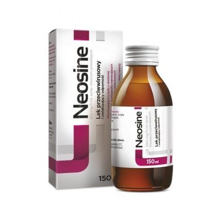 Neosine 250 mg/5 ml syrop 150 ml odporność grypa