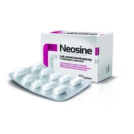Neosine 500 mg 50 tabl odporność wirusy grypa