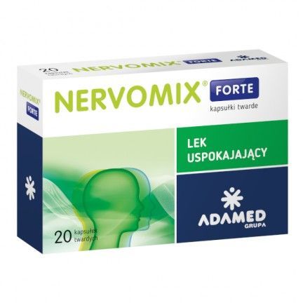 Nervomix Forte, 20 kapsułek twardych uspokajające