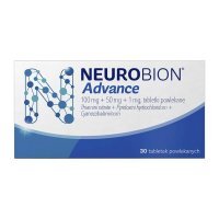 Neurobion Advance 100 mg + 50 mg + 1 mg, 30 tabl