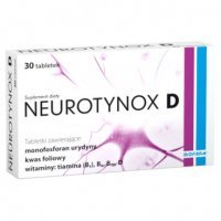 Neurotynox D, 30 tabletek układ nerwowy urazy