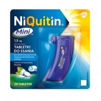 NiQuitin Mini 1,5 mg, 20 tabletek do ssania