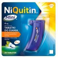 NiQuitin Mini 4 mg, 20 tabletek do ssania