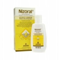 Nizoral 20mg/g szampon leczniczy łupież 100 ML