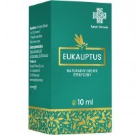 Olejek eteryczny EUKALIPTUS, 10 ml kąpiel masaż