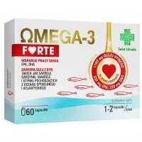 OMEGA-3 FORTE, 60 szt. serce odporność tran