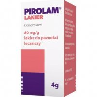 Pirolam, leczniczy lakier do paznokci, 80 mg/ g, 4 g