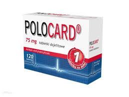 Polocard® 75 mg 120 tabletek dojelitowych serce kwas acetylosalicylowy