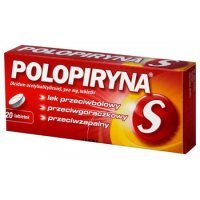 Polopiryna S 0,3 g, 20 tabl acetylosalicylowy