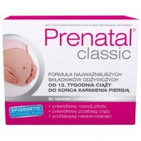 Prenatal Classic, 90 tabletek ciąża kobieta