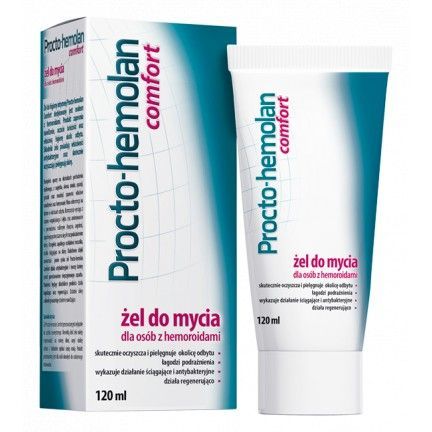 Procto-Hemolan comfort, żel do higieny intymnej, 120 ml