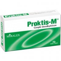 Proktis-M, czopki doodbytnicze, 10 szt hemoroidy
