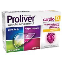 Proliver Cardio D3, 30 tabletek wątroba magnez