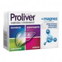 Proliver + magnez, 30 tabletek wątroba magnez