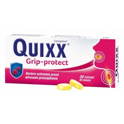 Quixx Grip-Protect 20 tabletek do ssania odporność