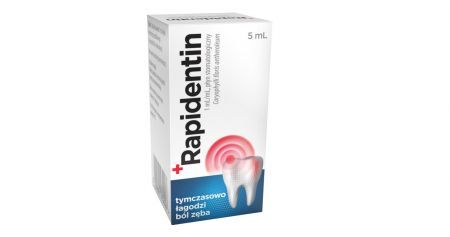 Rapidentin 1ml/ml płyn stomatologiczny 5ml ból zęba
