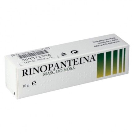 Rinopanteina maść do nosa 10 g regeneracja nawilżająca
