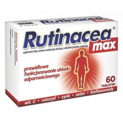 Rutinacea max, 60 tabletek odporność