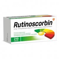 Rutinoscorbin rutozyd odporność wit C 210 tabletek