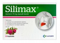 SILIMAX sylimaryna 70mg lek na wątrobę 36 kapsułek